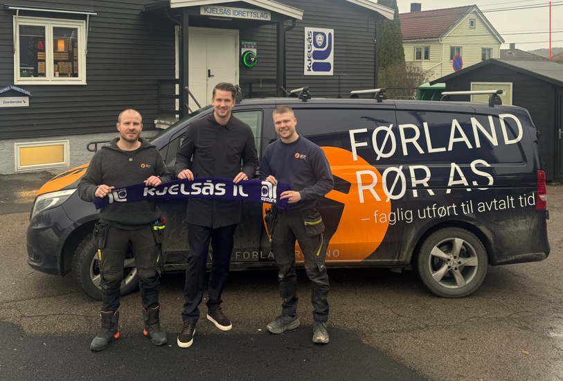 Førland Rør AS er med på laget