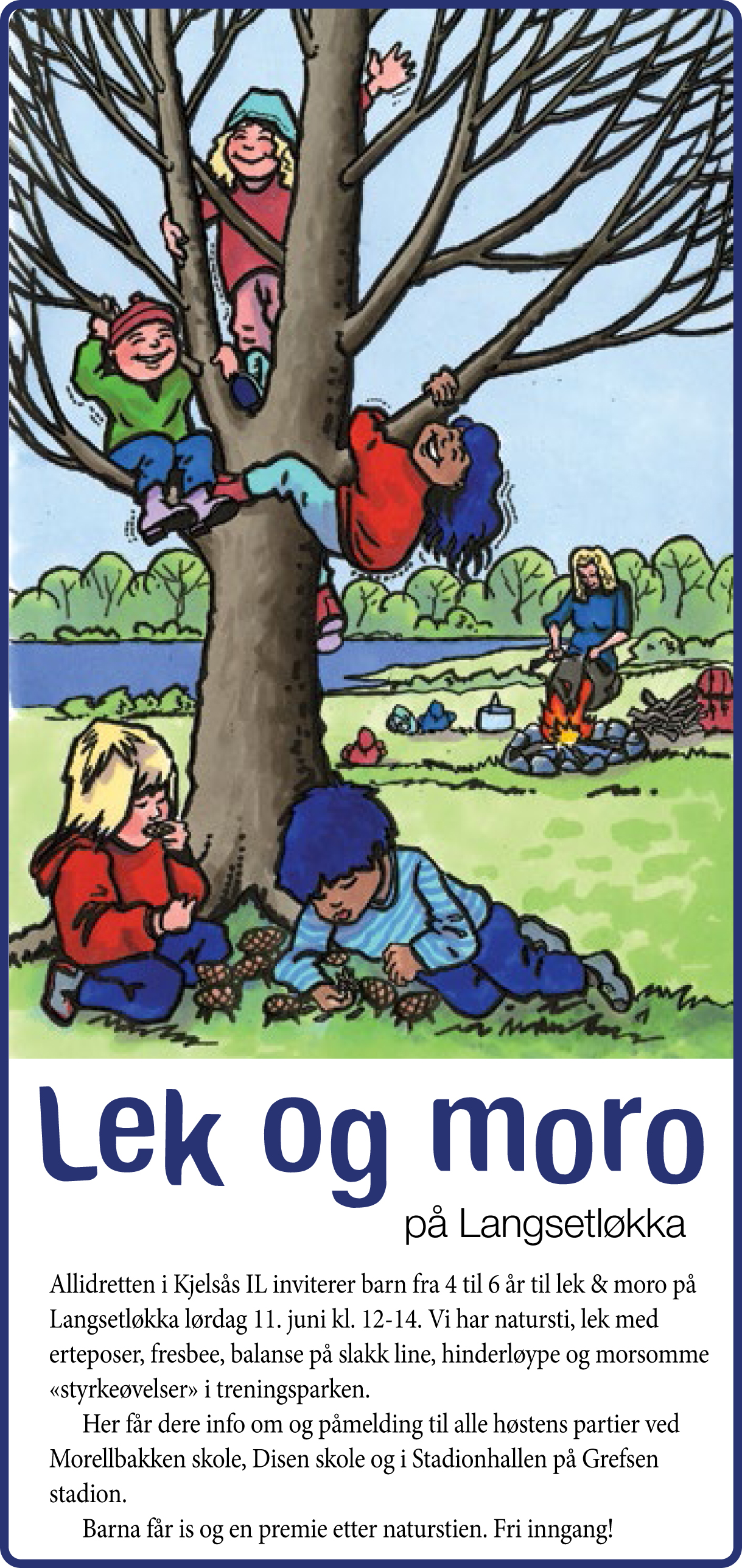 Lek og moro på Langsetløkka