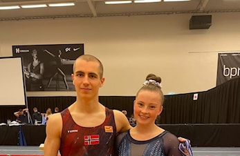 HARALD OG JULIANE LEVERTE I VM