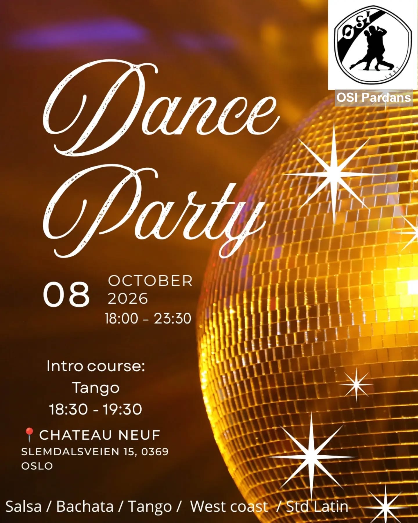 Image for Dansefest med intro-kurs i Argentinsk tango