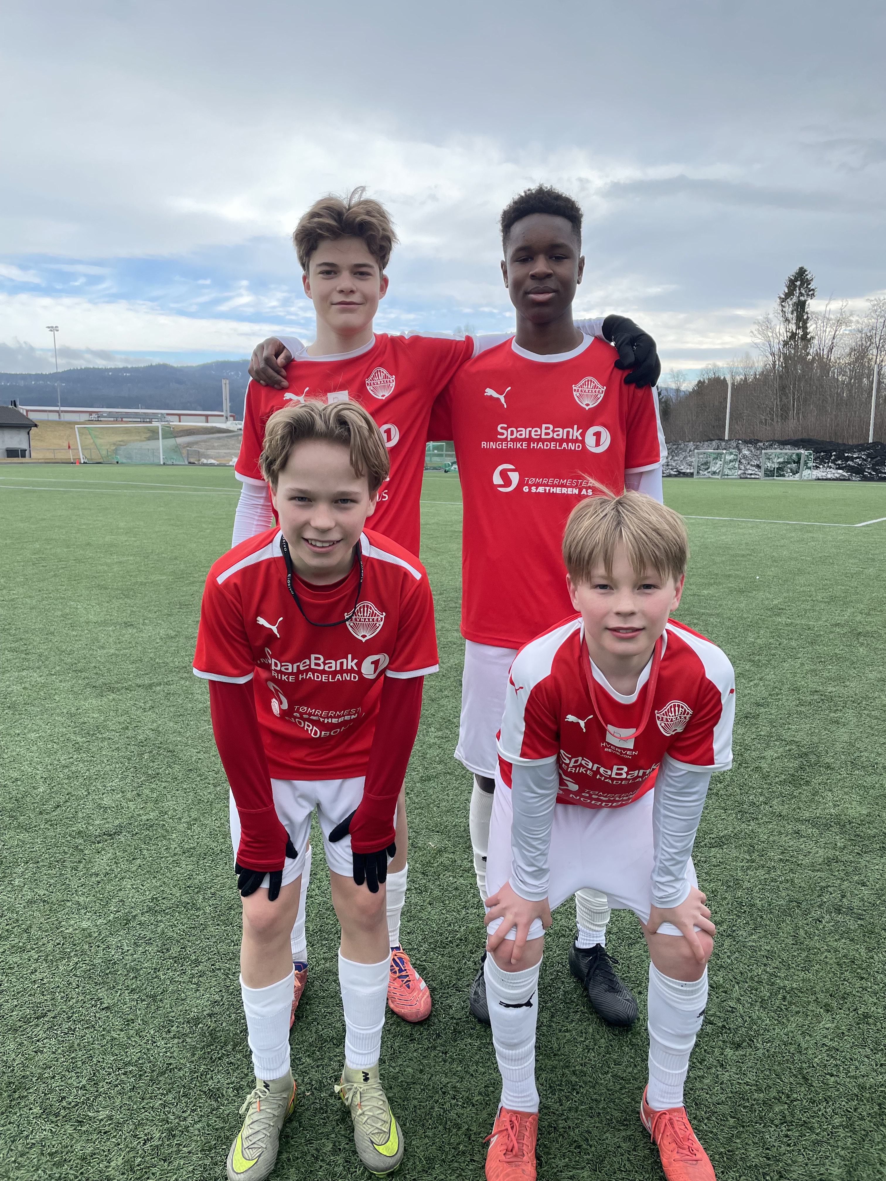 Gratulerer til Emil, Martin, Gibril og Emil med uttak til kretslaget!