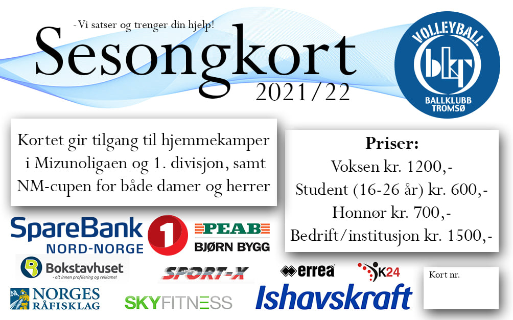 Program Mizunoligaen 9. oktober 2021 i Tromsøhallen