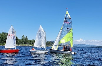 Gjøvik Seilforenings sommercamp for barn og ungdom 20.- 23. juni.