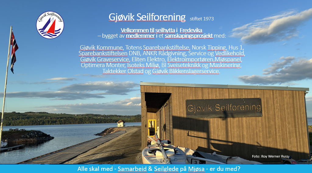 Image for Ferdigattest mottatt fra Gjøvik Kommune. Good to Sail!