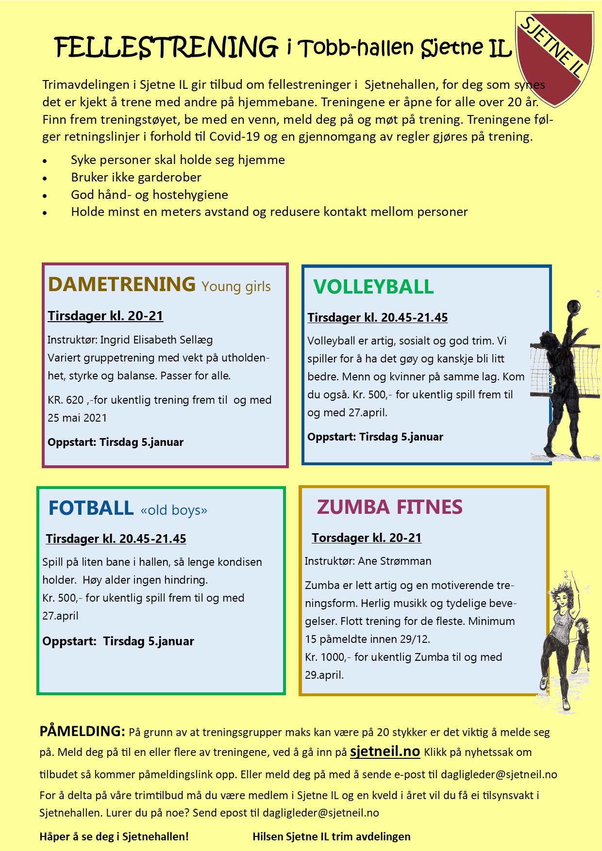 Informasjon Trimavdelingen