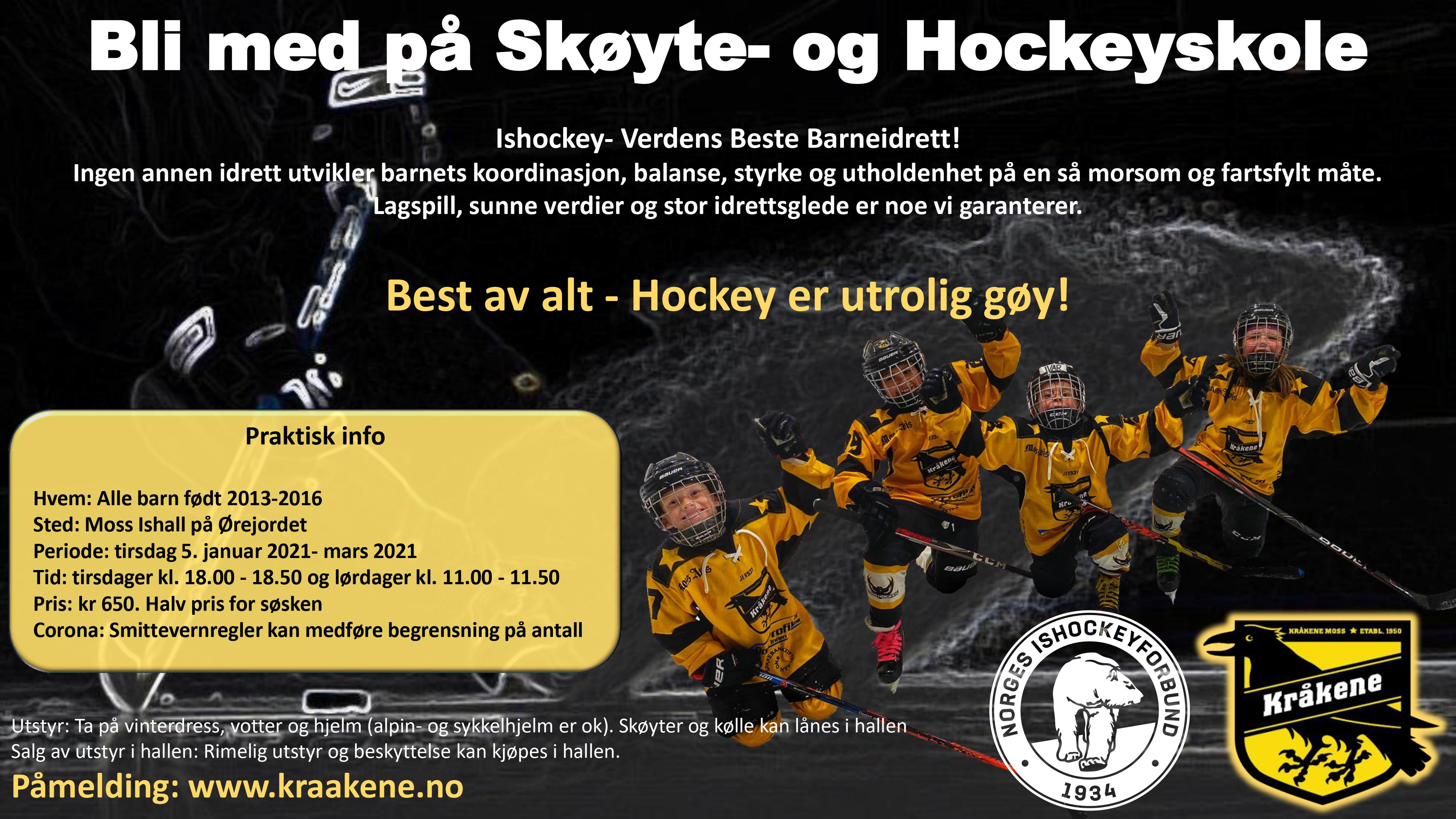 Skøyte- og Hockeyskole vårsesong 2021