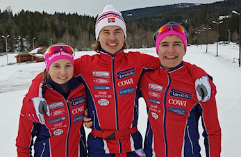 TV-cup med tre Larvik ski vinnere