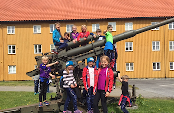 Topp med rulleski