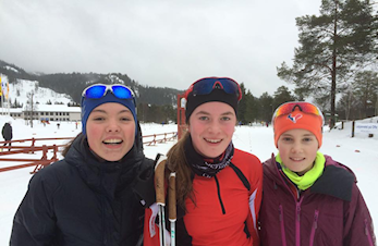 Gulljenter fra Larvik Ski