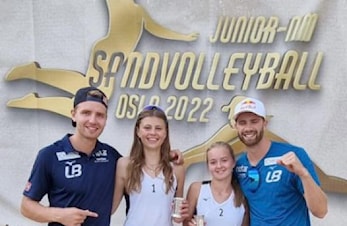 Sandvolleyballsesongen nærmer seg slutten :)