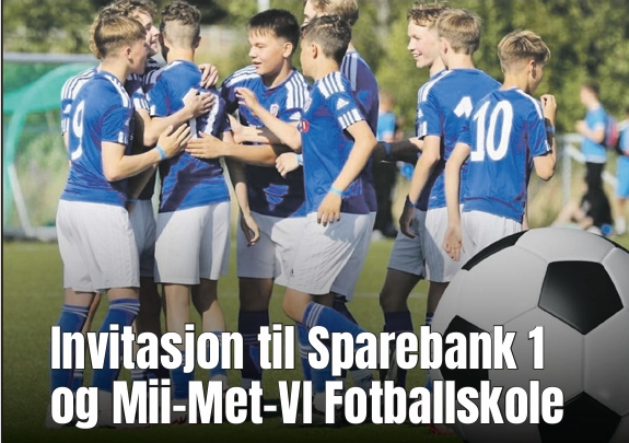 Bli med på Sparebank 1 og Mii-Met-Vi Romjulsfotballskole med Kirkenes IF!