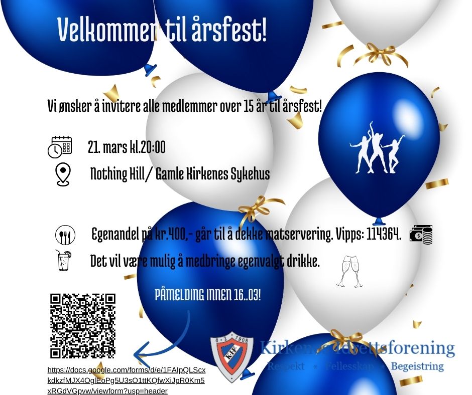 Image for Velkommen til årsfest!