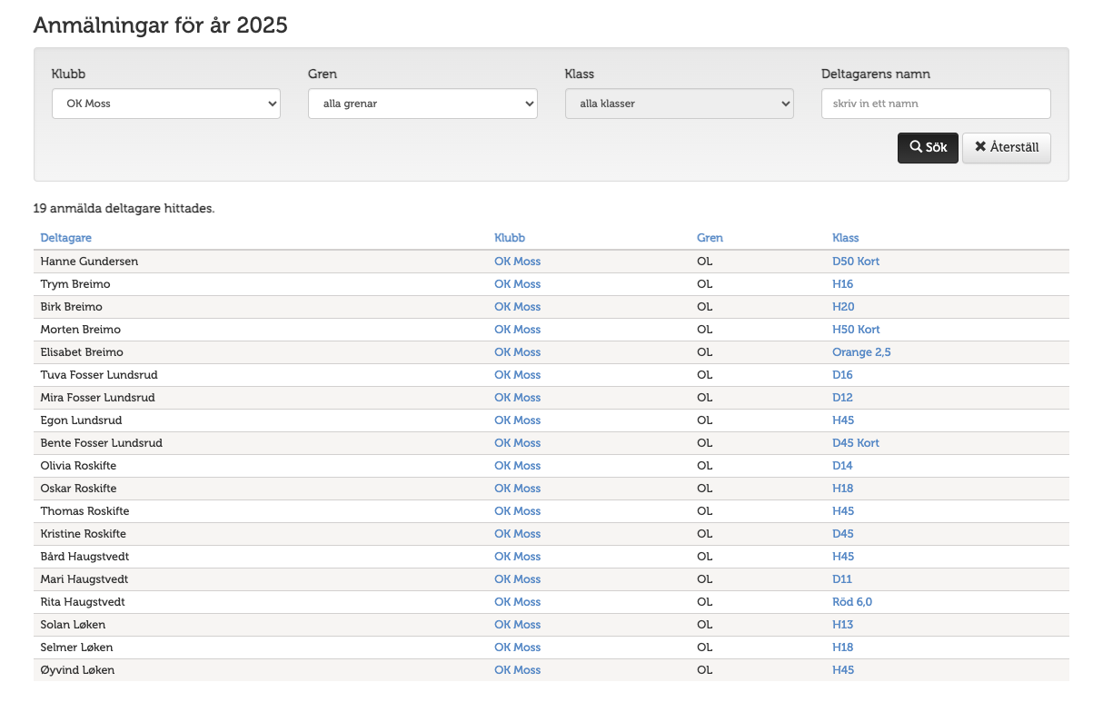 O-ringen 2025 - rabattert pris frem til søndag 3. november 