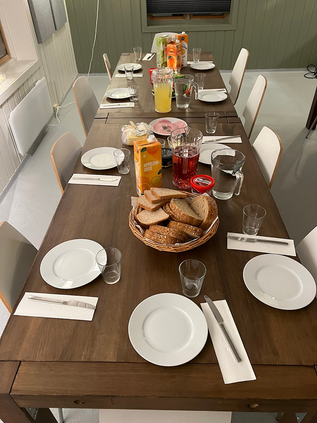 Torsdagstreninger med kveldsmat og kos