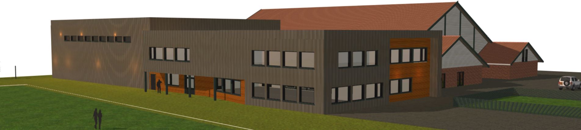 Utbygging av Brusand IL Idrettshall og Tribuner