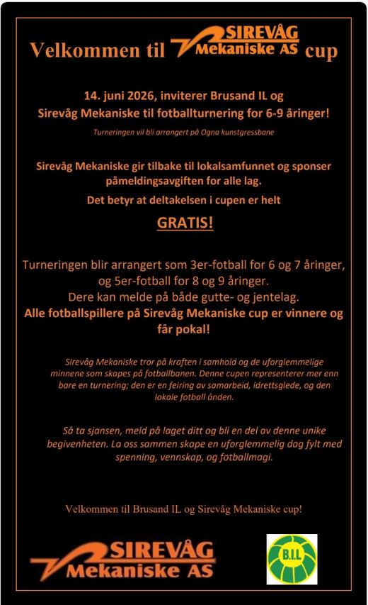 Sirevåg Mekaniske CUP