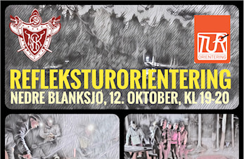 Bli med på Refleks-TurOrientering 12. oktober!
