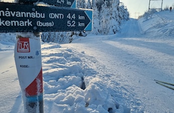 Kjekstadmarka har fine forhold nå - kom deg ut!