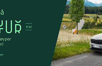 Ta poster, mens du lader bilen!