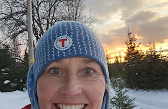 Jeanette tok alle vinterpostene på en tur!