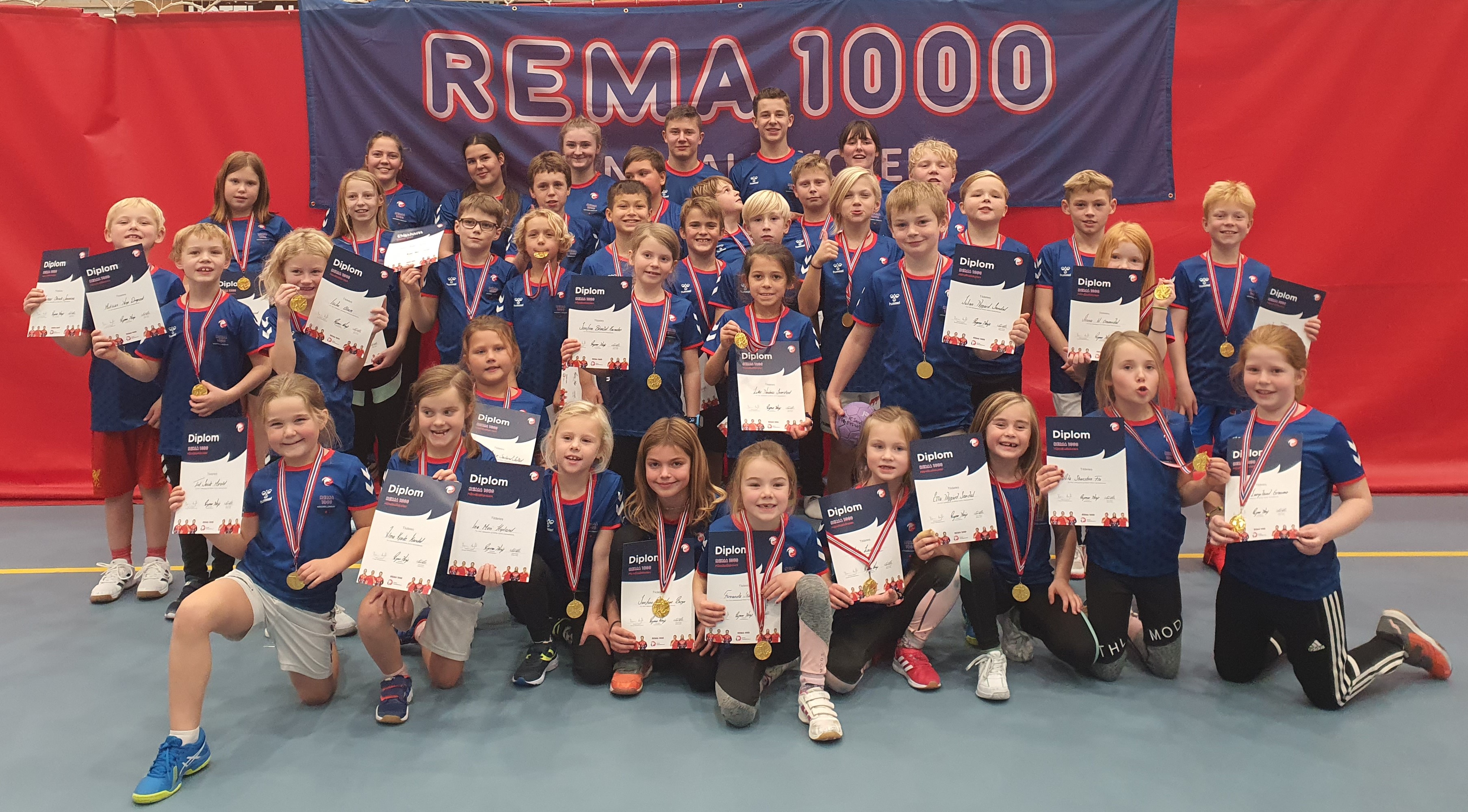 Rema 1000 Håndballskole over for denne gang