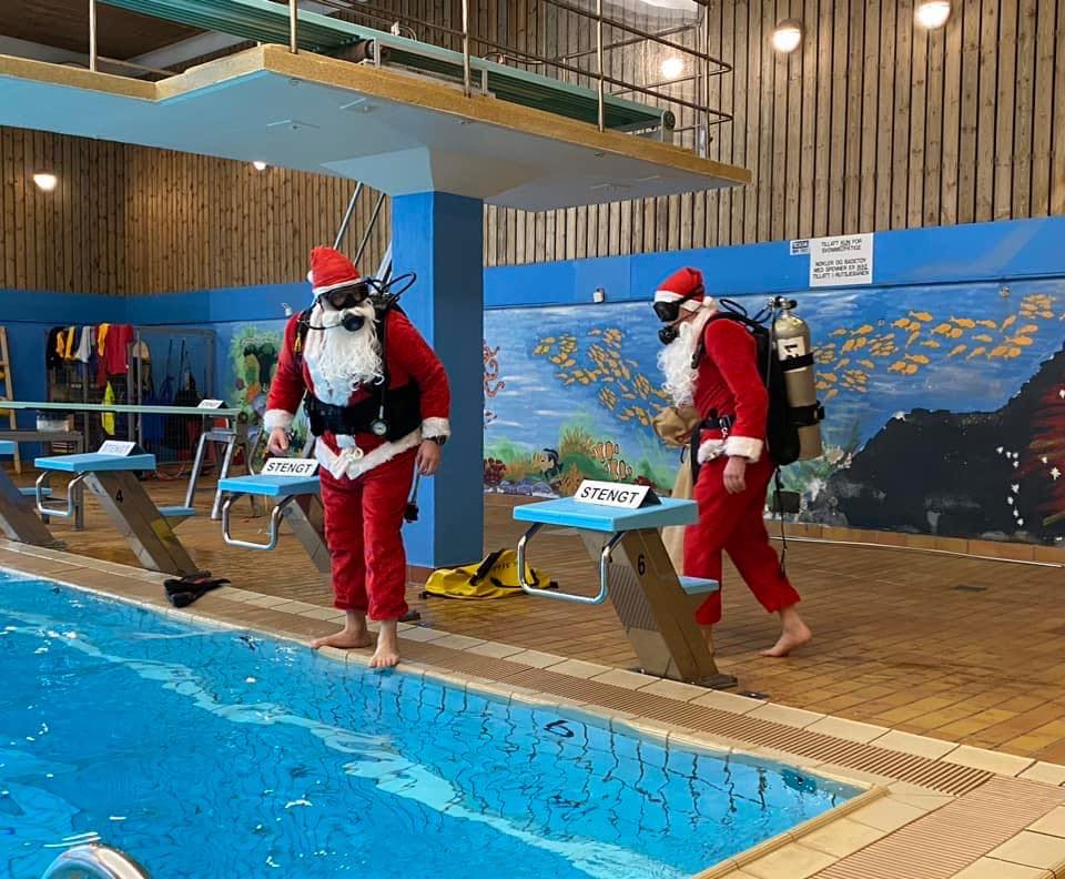 Nissedykk i Mossehallen 14.desember