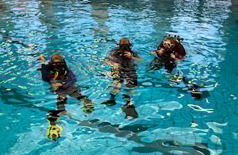 Bassengtrening i Mossehallen