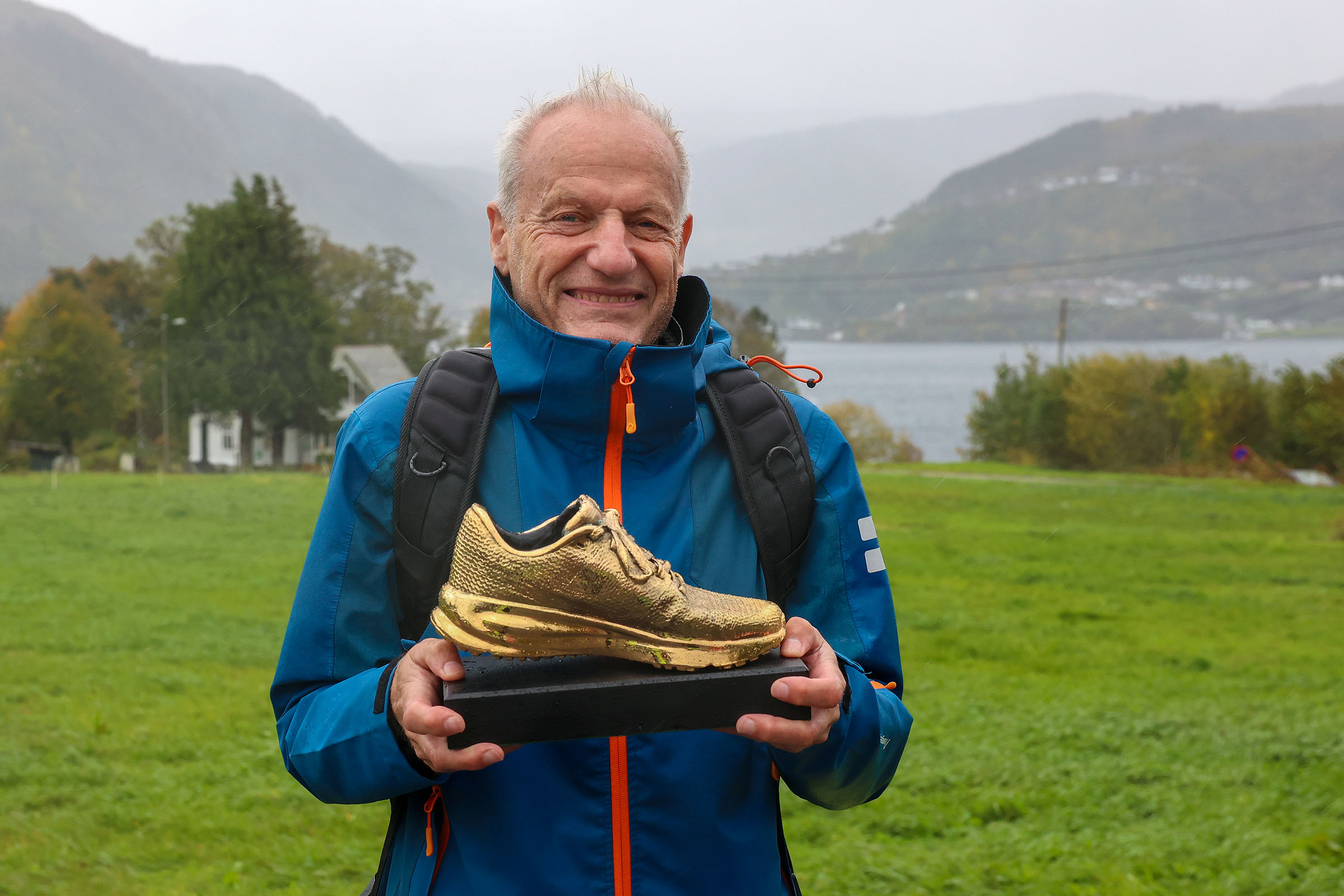 Ivar Andreas Sandø tildelt Gullskoen: Årets beste veteran-langdistanseløper i 2024