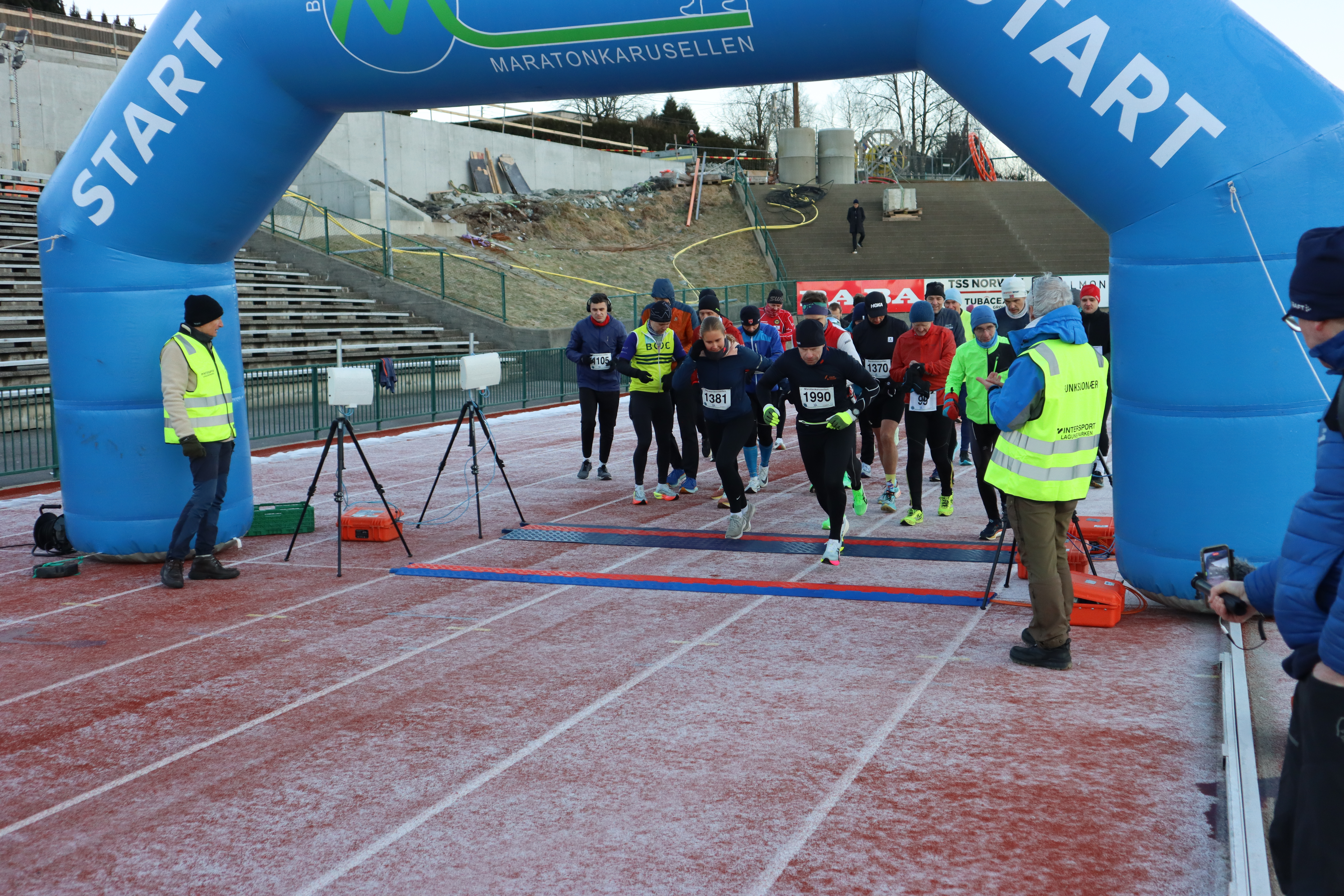 BFG Bergen Løpeklubb markerte seg under jubileumsløpet Bergen Vintermaraton