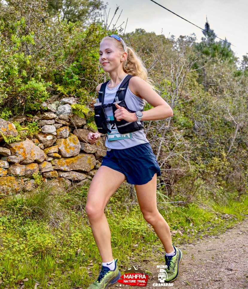 Ingrid Andersen hevdet seg i toppen i Mafra 24km trail