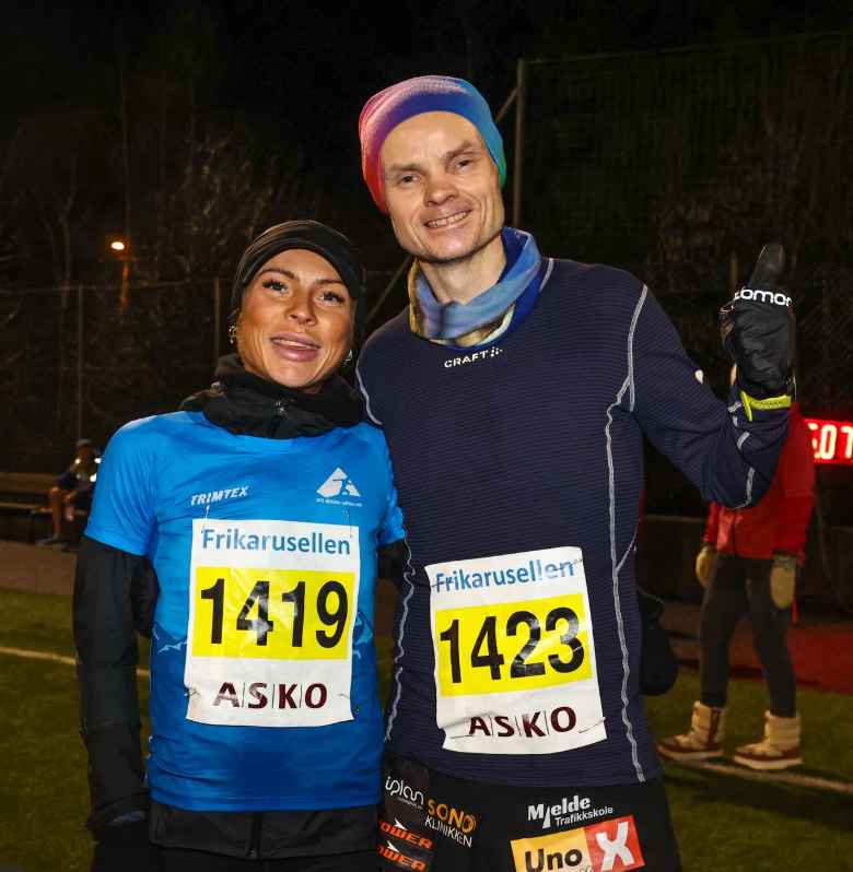 Leni og Bjørn Tore deltok på Frikarusellen