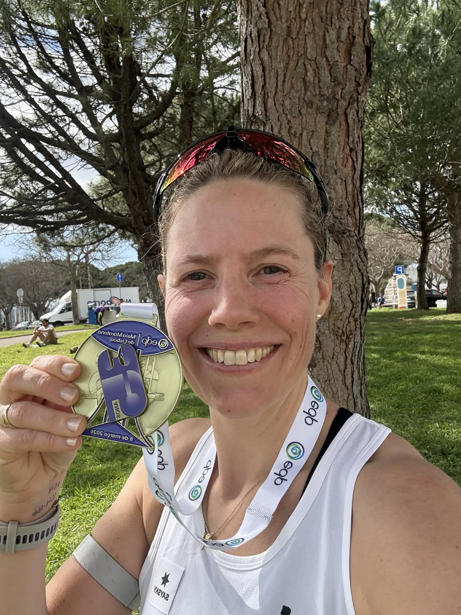 Sigrid løp seg inn til pers i Portugal!