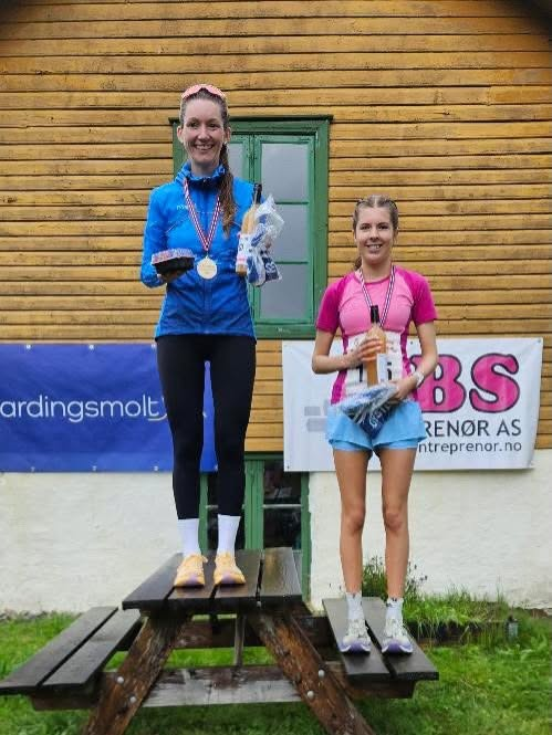 Sterke prestasjoner under Haradanger halvmaraton 08.08.26