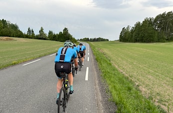Oppstart trening på landevei