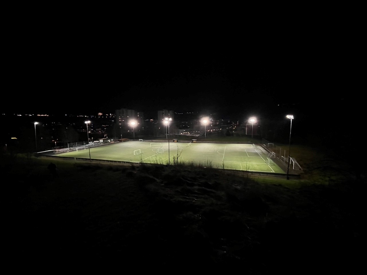 Havsteinbanen får nye flomlys