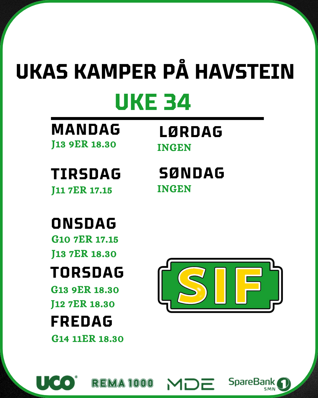 Ukas kamper på Havstein