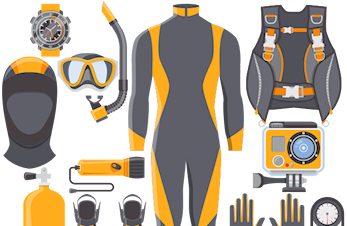 Klubben for deg uten eget dykkerutstyr?