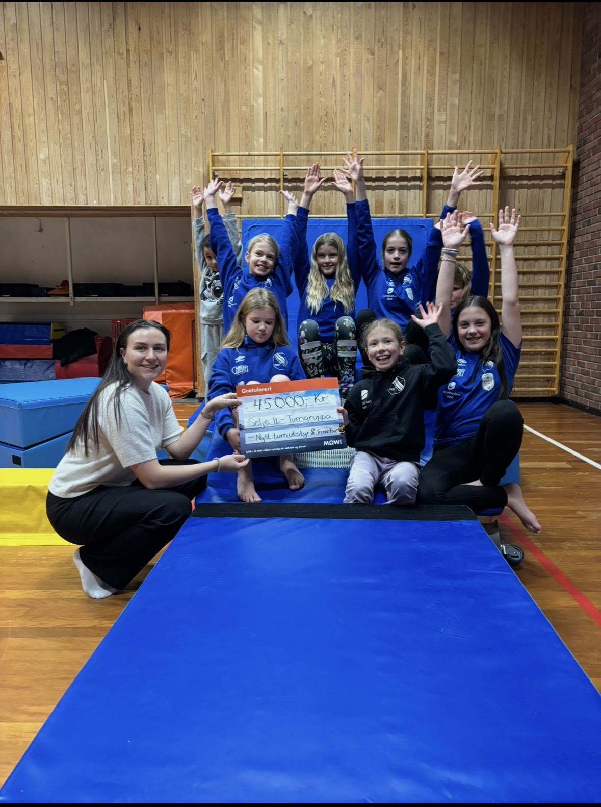 Image for Tildeling av pengegåvefrå Mowi på kr 45000 :)