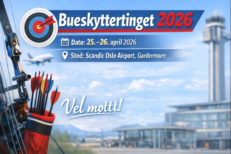 Påminnelse: Bueskyttertinget 2026!