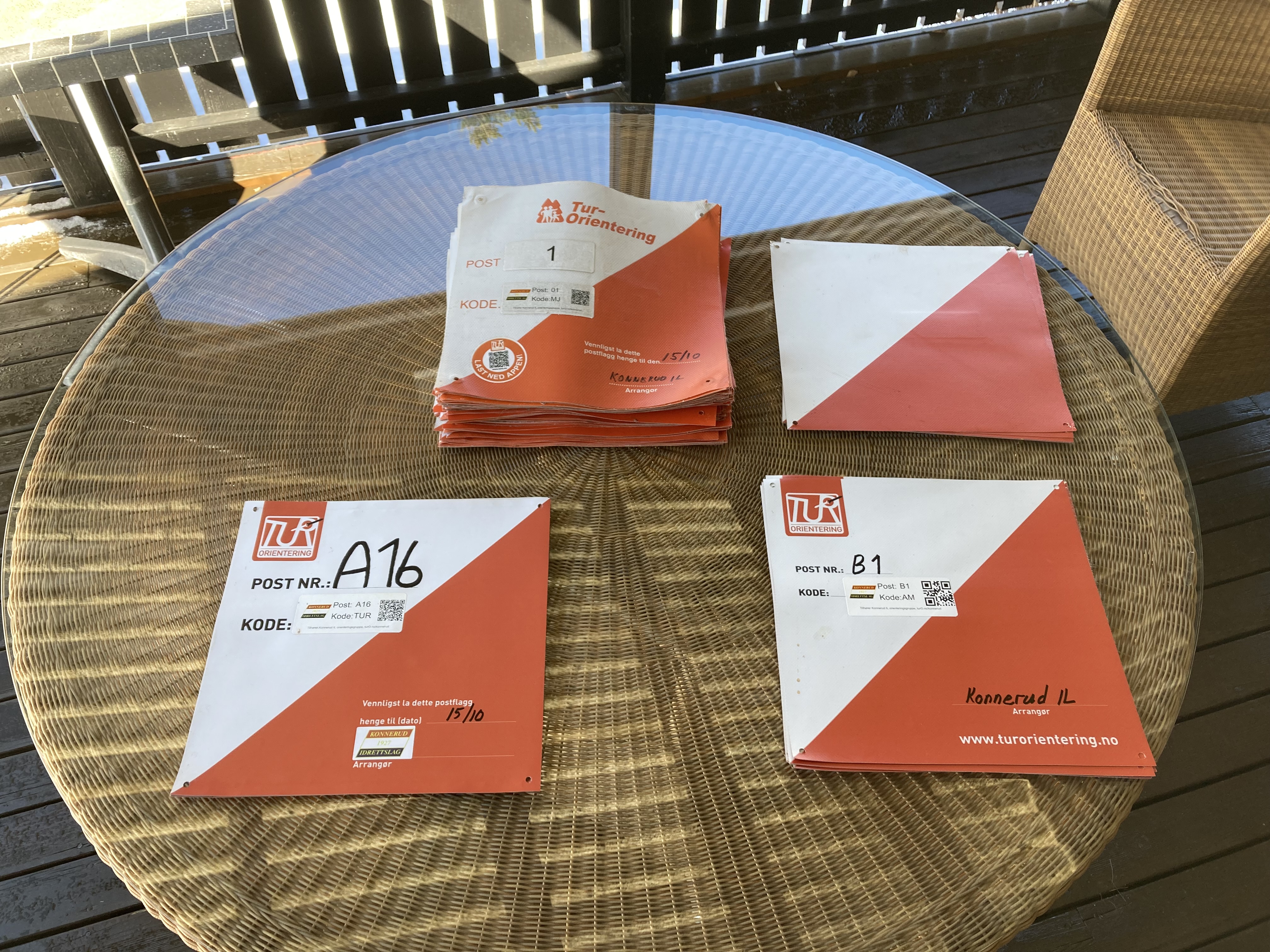 Postflagg må man ha