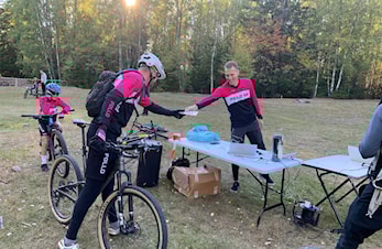 Klubbmesterskap terreng, sykkelfest i Hebekkskogen