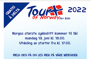 Tour of Norway for kids i Ski 13. juni