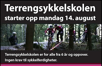 Terrengsykkelskolen starter opp 14. august