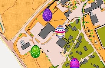 Spennende påskejakt i Kvelde