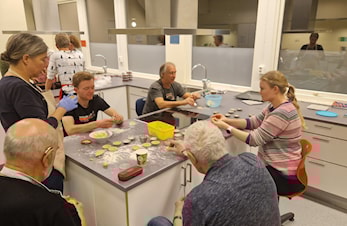 Flott bakekveld på Hedrum Ungdomsskole