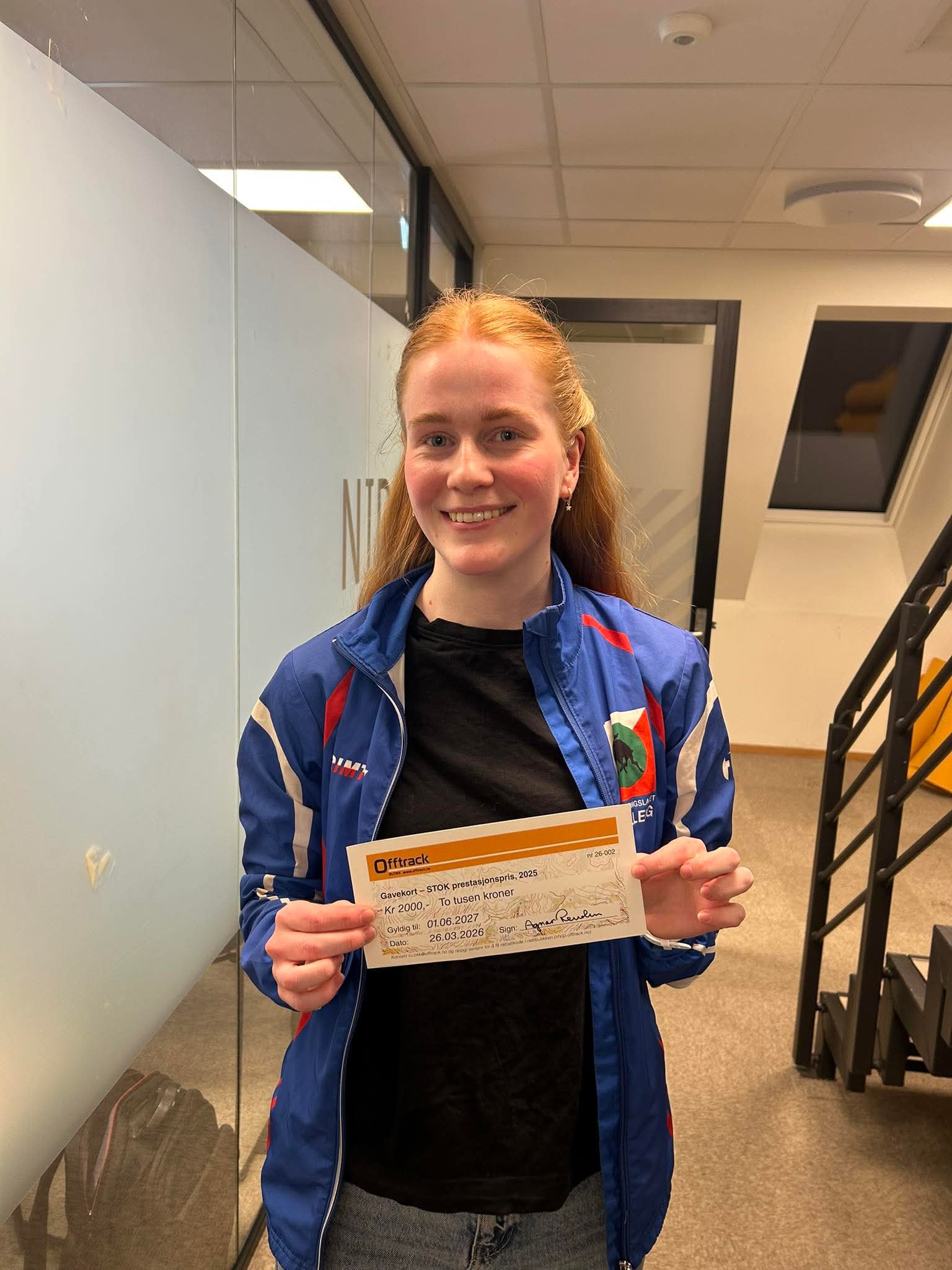 STOK prestasjonspris til Sigrid