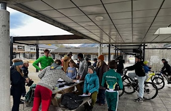 Sprintløp på Aure