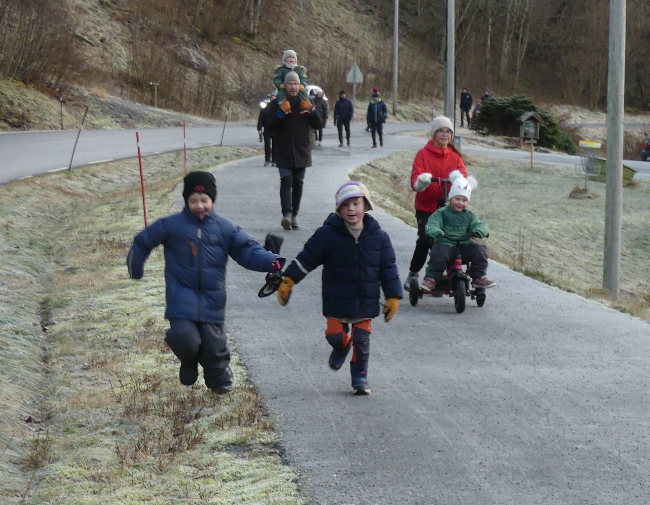 155 gjekk Romjulsmarsj 2.juledag