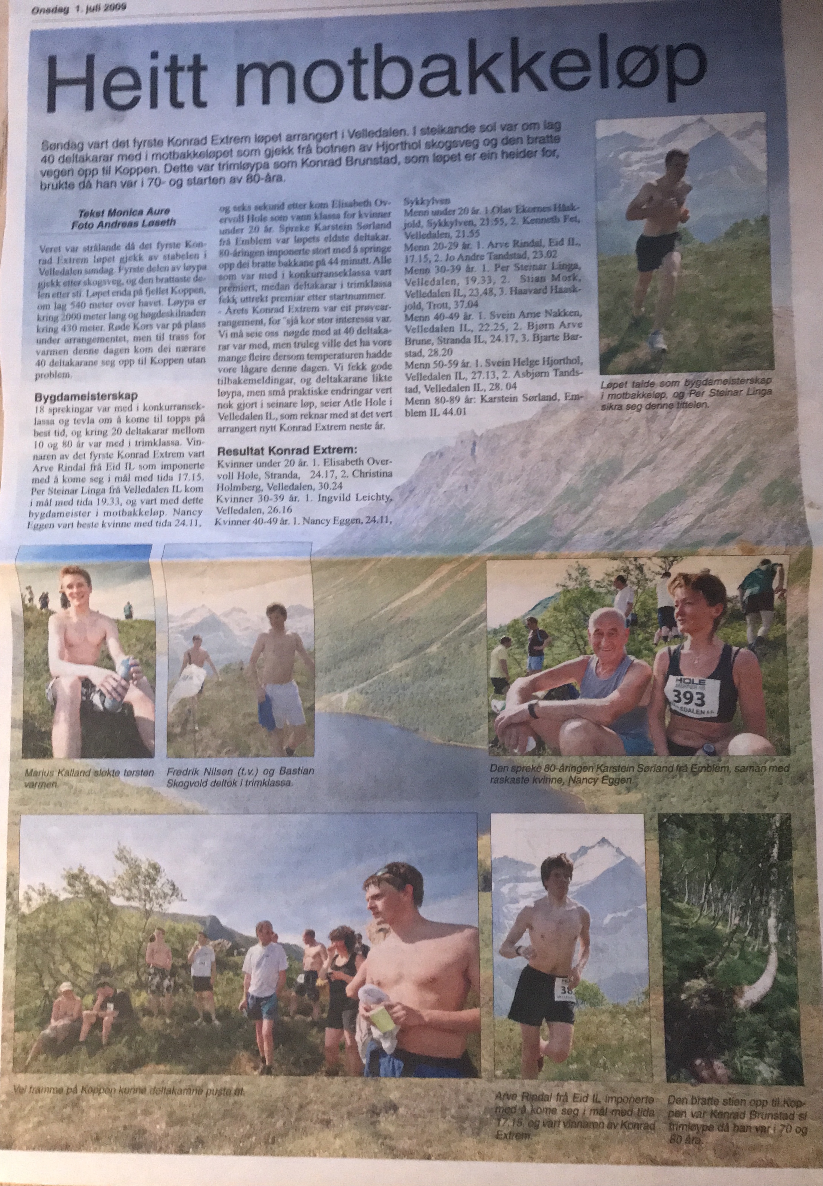 Konrad Extrem: Såg dagens lys i 2009