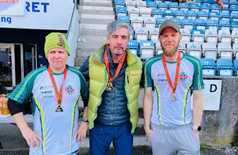 Frank, Alastair og Ole Martin i Molde